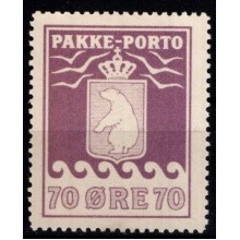 Grønland. Pakke-Porto. Postfrisk.